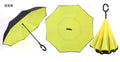Double-Layer Inverted Umbrella with C-Handle – 105 cm