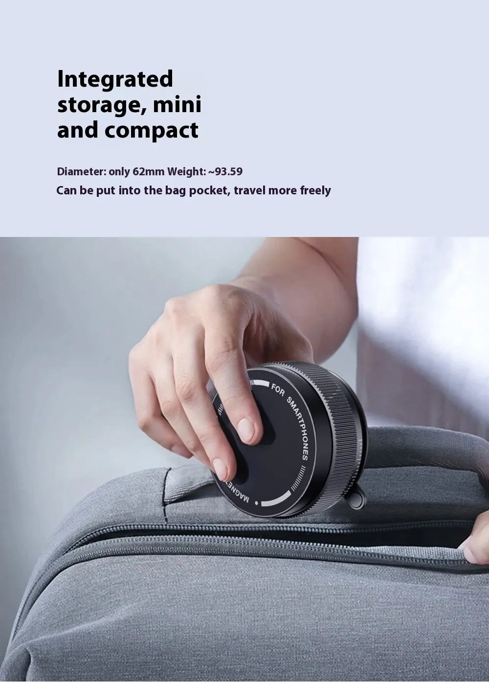 Vacuum Magnetic Phone Holder – Car, Desk & Mirror Mount