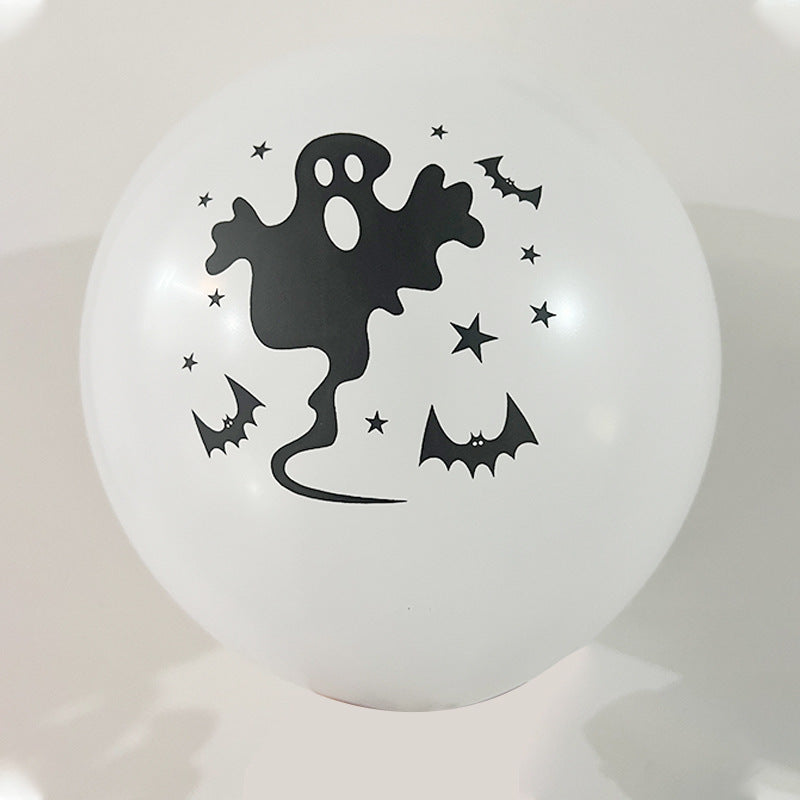 100-Pack Halloween Balloons – Spooky Party Designs