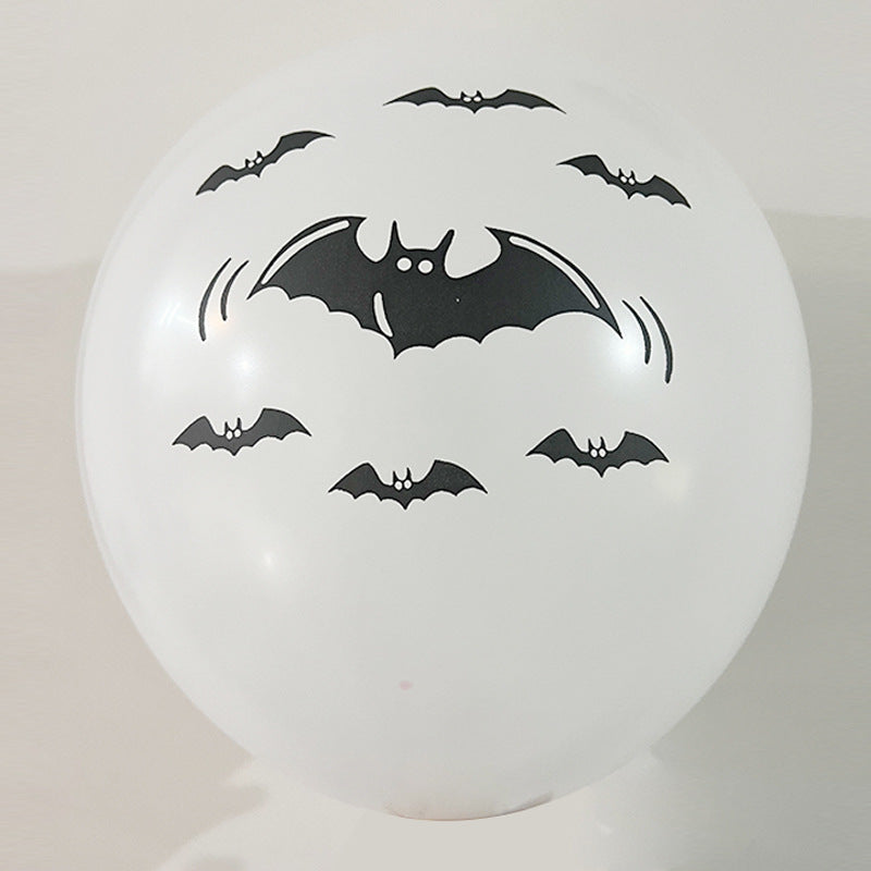 100-Pack Halloween Balloons – Spooky Party Designs