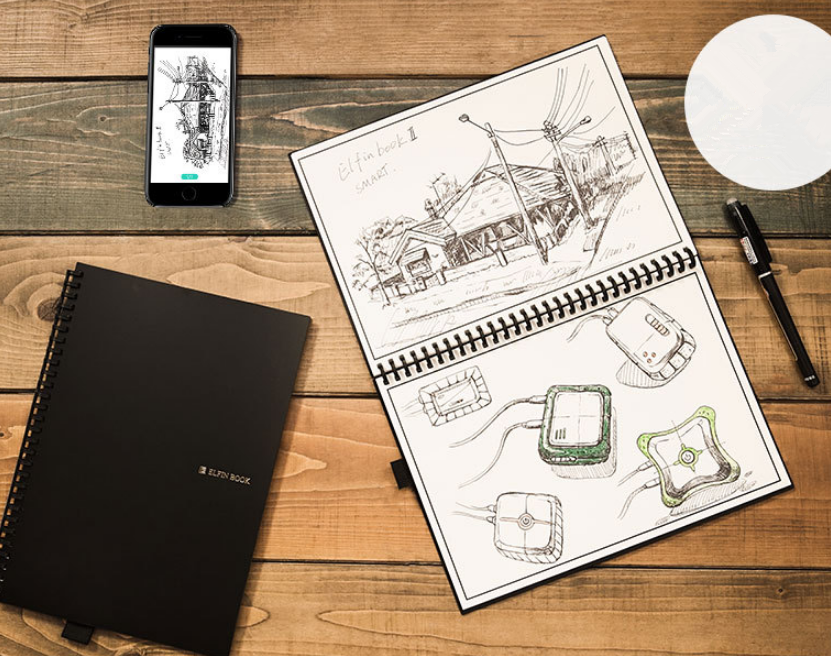 Smart Reusable Notebook – Erasable Pages with App Backup
