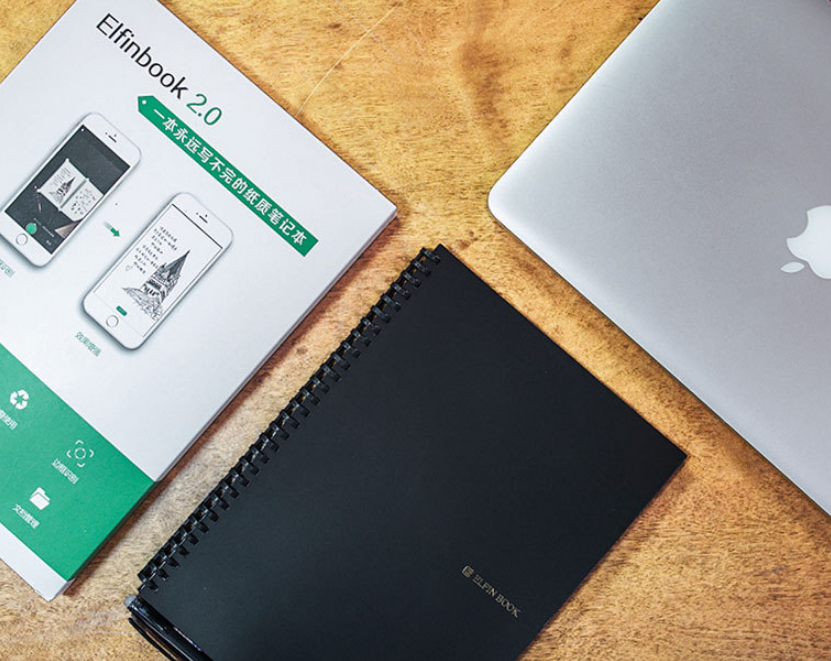 Smart Reusable Notebook – Erasable Pages with App Backup