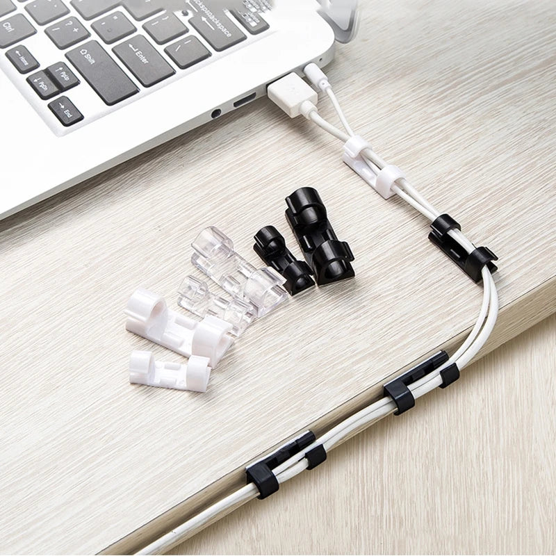 Cable Organizer Clips – 20 Pack
