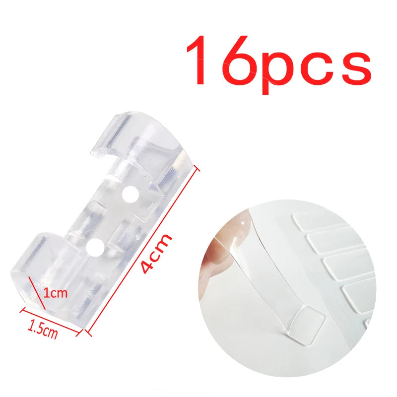 Cable Organizer Clips – 20 Pack