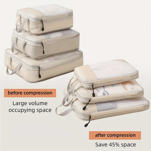 3-Piece Compression Packing Cubes