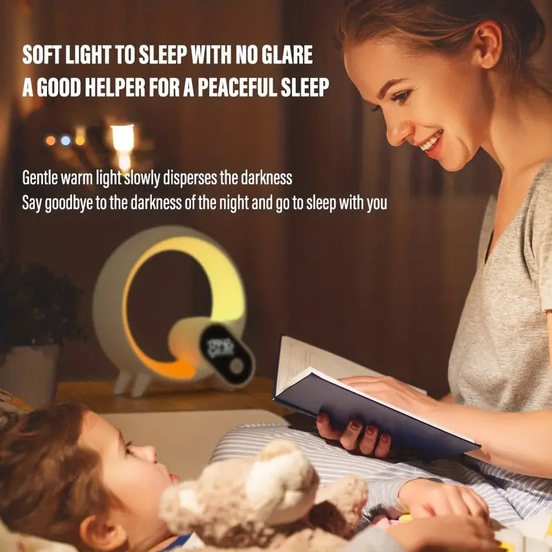 Sunrise Alarm Clock with Bluetooth & Ambient Light