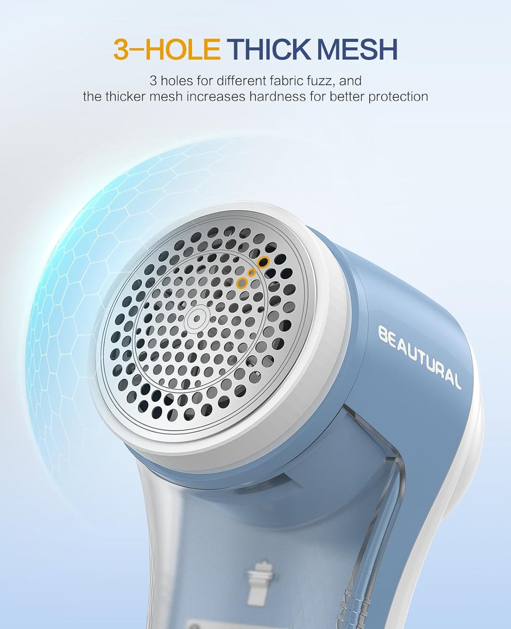 Fabric Shaver and Lint Remover, Rechargeable Sweater Defuzzer
